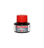 EDDİNG BTK 25 TAHTA KALEM MÜREKKEBİ KIRMIZI 25ml