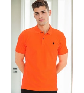 T9561 DEWBERRY ERKEK TSHIRT-TURUNCU