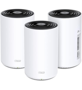 Tp-Link Deco Px50 3-Pack, Ax3000 + G1500, 1 Ghz Cpu, Powerline/Mesh, Yapay Zeka Desteği, Gigabit Por (Çok Renkli)