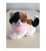 Sesli Miyavlayan Peluş Kedi Oyuncak Hediyelik Uyku Arkadaşı 30 cm (Çok Renkli)