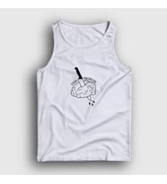 Presmono Unisex Beyaz Stop Thinking Atlet 290458tt (Beyaz)