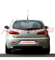Alfa Romeo 147 Krom Bagaj Alt Çıtası Formlu Paslanmaz Çelik