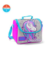 Coral High Kids Pembe Gümüş Unicorn Desenli Thermo Beslenme Çantası 22742