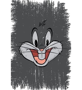 Bugs Bunny Tasarımlı Ahşap Poster