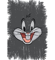 Bugs Bunny Tasarımlı Ahşap Poster