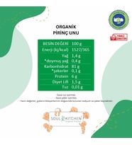 Soul Kitchen Organik Pirinç Unu 300gr