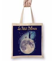 Le Petit Prince Küçük Prens 04 Bez Çanta Uzun Saplı