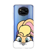 Poco X3 NFC Uyumlu Lola Bunny Desenli Şeffaf Telefon Kılıfı