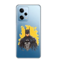 Redmi Note 12 Pro 5G Uyumlu Batman Tasarımlı Şeffaf Telefon Kılıfı