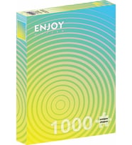 Enjoy Puzzle 1000 Parça Yeşil/Sarı Gradyan Puzzle