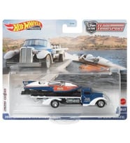 Hot Wheels Premium HCR31 Team Transport HW Classic Hydroplane / Speed Waze (#49)