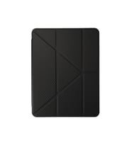iPad Air 4 10.9 inç Uyumlu Renkli Karbon Trifolding Kalem Bölmeli Tablet Kılıfı