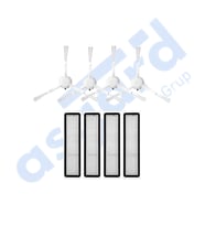 Dreame D10S, D10S PRO, D9 MAX GEN2 Uyumlu 4 Yan Fırça 4 Filtre PKT-iasgf0000182