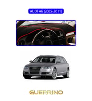 AUDI A6 (2005-2011) TORPİDO KORUMA HALISI MAVİ KENAR