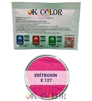 Erythrosine E127 Eritrosin Toz Pembe Gıda Boyası 10 Gr