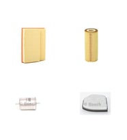 Bosch Filtre Bakım Seti Mercedes CLK 200 C208 192 Beygir 1997-2001 Benzin Hava + Yağ F + Yakıt F. + Polen Bosch