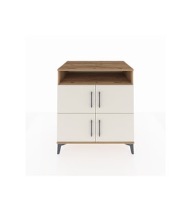 Kronos Şifonyer 4 Raflı 4 Kapaklı 88x59x96 Çam-Aytaşı
