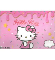 TMN 590292 HELLO KITTY ÖĞRENCİ PEÇETESİ/BESLENME ÖRTÜSÜ - TEKLİ