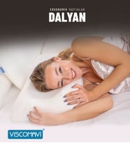 Viscomavi Dalyan Ortopedik Visco Yastık Ergonomik Hafızalı Visco Yastık