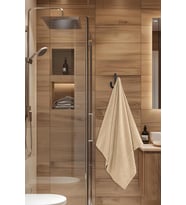 4 Lü Banyo Havlusu Seti Dora Bej - 70x140