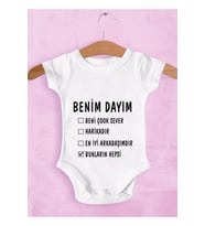Dayıya Özel Zıbın Baskı