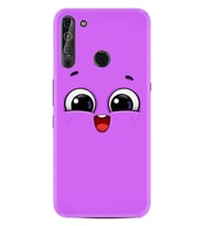 Casper Via X20 Kılıf Silikon Desen Purple Sweety 1717