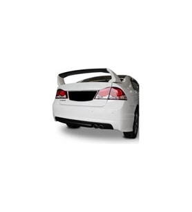Honda Civic FD6 (2006-2011) Uyumlu  Mugen Arka Tampon Eki (Plastik)