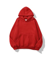 Trendiz Unisex Kırmızı Basic Sweatshirt