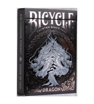 Bicycle Dragon Back Black Premium Oyun Kağıdı Limited Edition iskambil Kartları