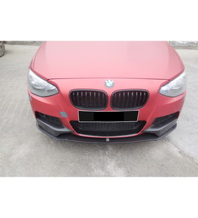 Bmw F20 M Technic Ön Lip Parlak Siyah Plastik Ön Ek Karlık 2011 2012 2013 2014 karlık+bodykit+ek