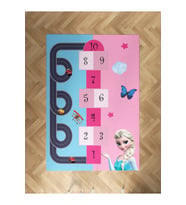 MEKTA HOME BEBEK VE ÇOCUK ODASI Erkek ve Kız İçin Ortak Desenli Halı