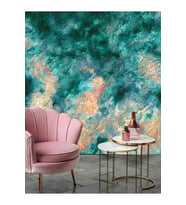 Dreamwall Kayalık Desenli Silinebilir Yırtılmaz Tekstil Duvar Kağıdı (Çok Renkli)