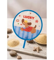 LUCKY KATLANABİLİR KORE TİPİ YUVARLAK YELPAZE