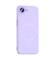 iPhone 17E Kılıf M-Safe Şarj Özellikli Kamera Korumalı Elio Sert PC Kılıf