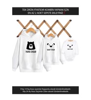 Baba Oğul Kız Papa Baby Bear(TEK ÜRÜN FİYATIDIR KOMBİN YAPMAK İÇİN EN AZ 2 ADET SEPETE EKLEYİNİZ)