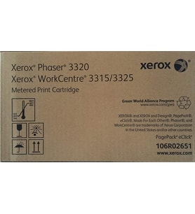 Tonersepeti Xerox 3320-106R02651 Siyah Orjinal Toner