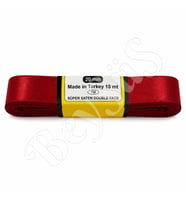 Saten Kurdele 20 mm Krmızı