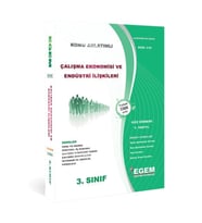 Egem Eğitim Yayınları Çalışma Ekonomisi Ve Endüstri Ilişkileri 3 Sınıf 5 Yarıyıl Güz Dönemi Konu Anlatımlı (Çok Renkli)
