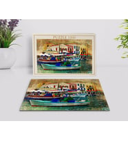 BK Home Yağlıboya Tasarımlı 1000 Parça Profesyonel Puzzle-8