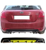 Kia Ceed Sarı Difüzör Çiftli Kare Egzoz Görünümlü D Tip Difizör