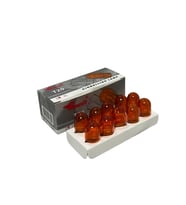 T20 12V 93 21W Dipsiz Turuncu Sinyal, Stop, Far Ampulü 10 Adet