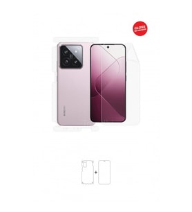 Xiaomi 14 Ön, Arka ve Yan 360 Derece Tam Kaplama Tpu Film