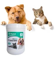 Kedi Köpek Için Hijyenik Tüy Ve Pati Temizleme Islak Kova Mendil 150 Adet - EKONOMİK PAKET -