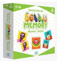Ca Games Memory Hafıza Kartı Puzzle Meyveler - Sebzeler 48 Parça CA.5040