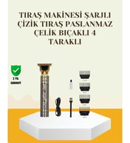 Northcity Şarjlı Titanyum Bıçaklı Saç ve Sakal Kesme Makinesi - Profesyonel Kesim Gücü