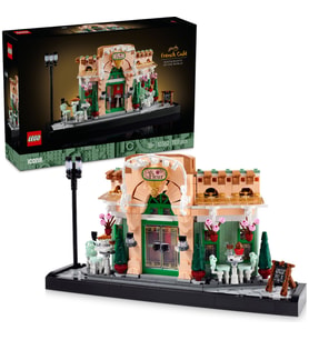 ® Icons Fransız Kafe 10362 - Yetişkinler için Koleksiyonluk Dekoratif Model Yapım Seti (1101 Parça)