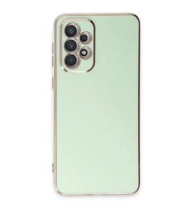 Mey İthalat® Samsung Galaxy A73 5G Kılıf Volet Silikon - Açık Yeşil