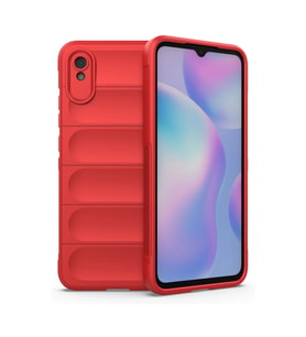 Xiaomi Redmi 9a Kılıf Optimum Silikon - Kırmızı