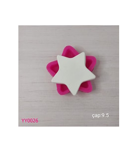 YY0026 Yıldız Tabanlık Silikon Kalıp