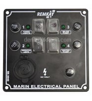 İzoleli Çakmak Soketli Switch Paneli 4lü (STD)